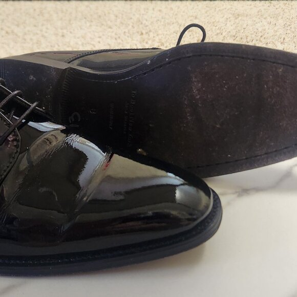 men\'s formal shoes 8 black patent To Boot Italy main image 7